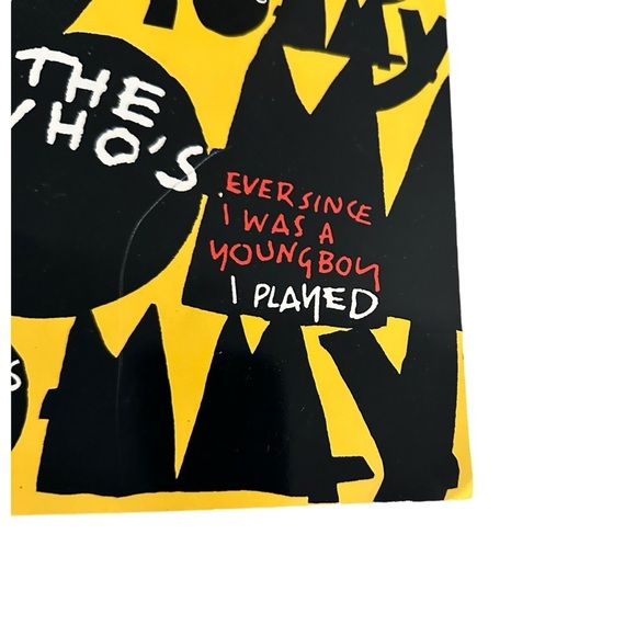 The Who’s TOMMY Large Broadway Theater Program Original Cast 1993 Townshend - Picture 3 of 9